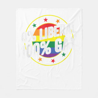 Cobertor De Velo 0 Gay Liberal 100 LGBT Design para Conservadores
