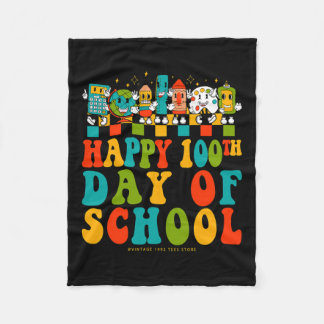 Cobertor De Velo 100.º Dia de Professores Estudantes Crianças Groov