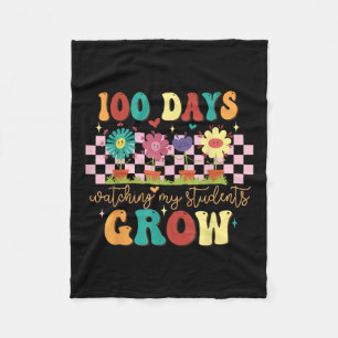 Cobertor De Velo 100 dias cultivando flores de boho 100 dias profes