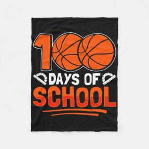 Cobertor De Velo 100 Dias De Bysketbyll Escolar Para Estudantes Tre