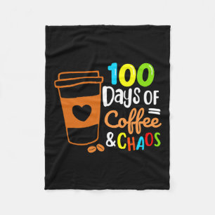 Cobertor De Velo 100 Dias De Café E Caos Feliz 100º Dia De Educação