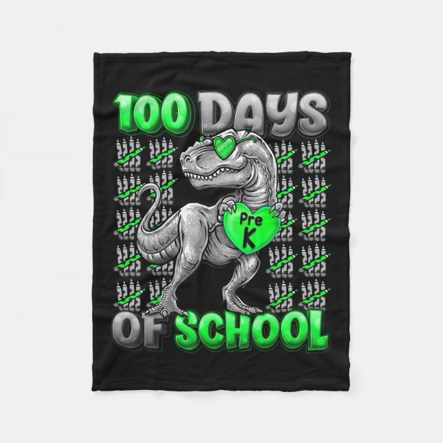 Cobertor De Velo 100 Dias De Meninos 100 Dias Mais Inteligentes (Frente)