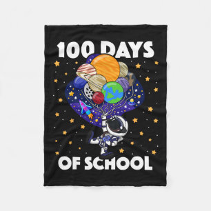 Cobertor De Velo 100 Dias De Meninos Espaciais Astronautas Da Escol