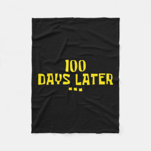 Cobertor De Velo 100 Dias Depois 100. º Dia De Professores Crianças