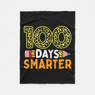 Cobertor De Velo 100 Dias Mais Inteligentes De Professora Ou Estuda