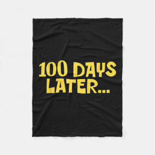 Cobertor De Velo 100 Dias Mais Tarde 100º Dia De Crianças Divertida