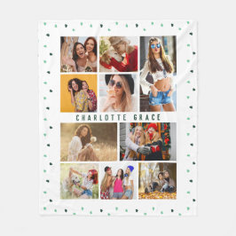 Cobertor De Velo 10 Foto Moderno Verde Amor Romântico Nome