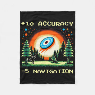 Cobertor De Velo +10 Precisão –5 Navegação Pixel Disc Golf Gamer 