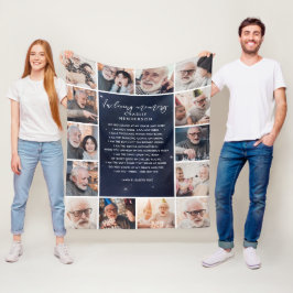 Cobertor De Velo 14-Foto No Amor Memória Noite Cotação Personalizad