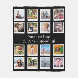 Cobertor De Velo 16 Folheto Personalizado de Colagem de Fotos