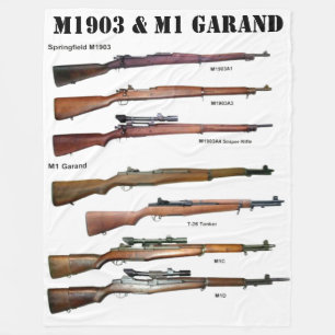 Cobertor De Velo 1903 e M1 GARAND RIFLES