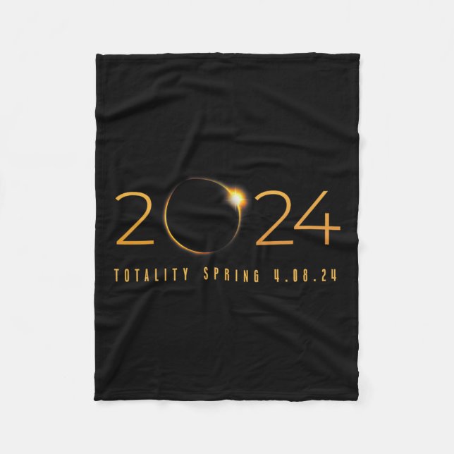 Cobertor De Velo 2024 Solar Eclipse American Totality Primavera 4.0 (Frente)