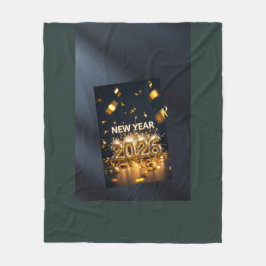 Cobertor De Velo 2026 Fleece Blanket - Custom Celebration Throw