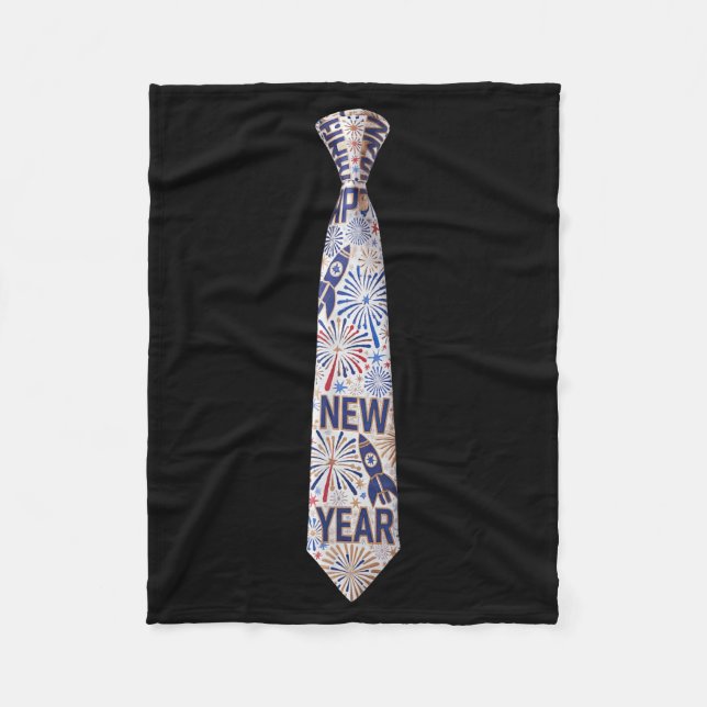 Cobertor De Velo 2026 New Year's Party Funny Fireworks Party New Ye (Frente)