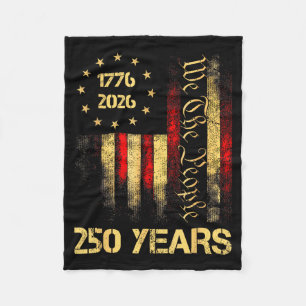 Cobertor De Velo 250º Aniversário EUA 250 Anos Americano 4 de Julho