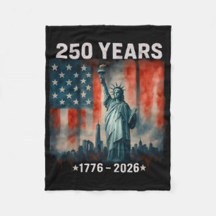 Cobertor De Velo 250 Anos Bandeira Estátua Da Liberdade 1776-2026 2