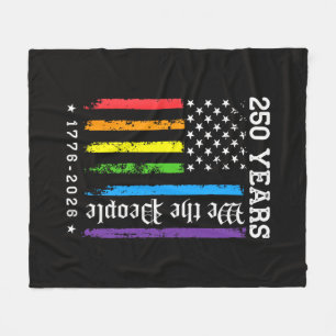 Cobertor De Velo 250 Anos de 250º Aniversário Americano LGBT Pr