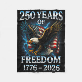 Cobertor De Velo 250 Anos De Liberdade 1776 2026 Ld Eagle 250º Aniv