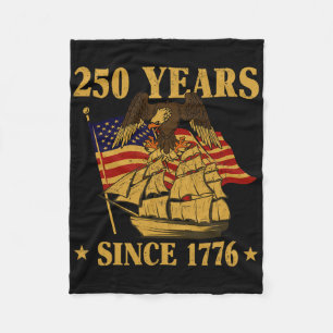 Cobertor De Velo 250 Anos Desde 1776 Americanos Patrióticos Orgulho