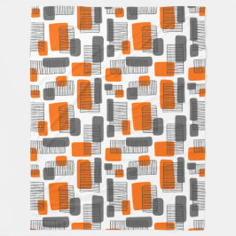 Cobertor De Velo 251215 - Laranja e Cinza