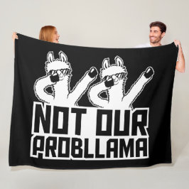 Cobertor De Velo 2 Llamas Não São Nossa Probllama De Óculos De Sol