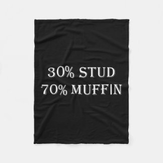 Cobertor De Velo 30% Garanhão 70% Muffin Frases Engraçadas do Dia d