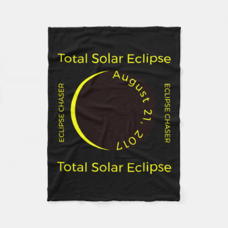 Cobertor De Velo #34;eclipse Chaser#34; Total do Eclipse Solar Ago