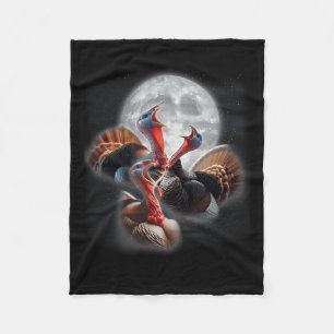 Cobertor De Velo 3 Perus Givendo Na Lua Engraçados Caça À Turquia