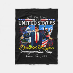 Cobertor De Velo 47 Dia da Inauguração do Presidente Donald Trump 2