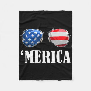 Cobertor De Velo 4 de julho Dia da Independência Americana Patrio