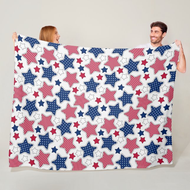 Cobertor De Velo 4 De Julho Fleece Blanket (In Situ)