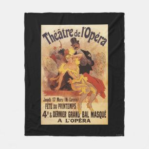 Cobertor De Velo 4o Bola mascarada no teatro de l'Opera