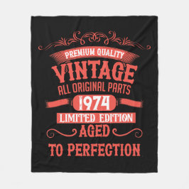 Cobertor De Velo 50ª festa de aniversário personalizada