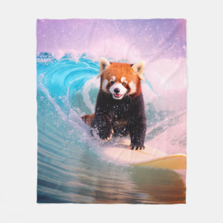 Cobertor De Velo 50" x 60" Blanket Red Panda