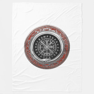 Cobertor De Velo [510] Vegvisir - Bússola mágica de virar prata