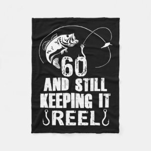 Cobertor De Velo 60.o aniversário e ainda a mantém a pesca do rolo