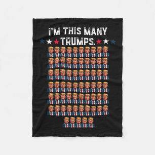 Cobertor De Velo 65.º Aniversário Eu sou tantas armadilhas para o l