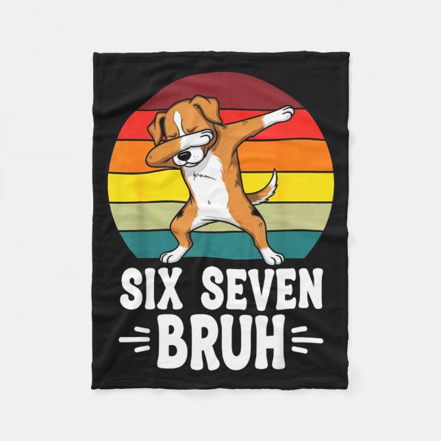 Cobertor De Velo 67 Animals Funny 67 Brainrot Youth Kids Dog 67  (Frente)