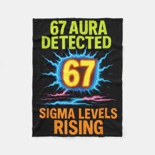 Cobertor De Velo 67 Aura Detectada Níveis Sigma em Alta Seis Sete R