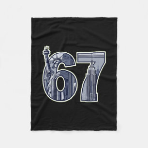 Cobertor De Velo 67 Estátua Liberty Empire State Gráfico