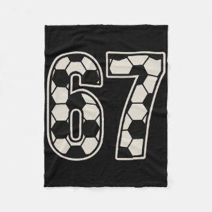 Cobertor De Velo 67 Futebol Seis Sete 6 7 Meme 67 _3 