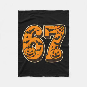 Cobertor De Velo 67 Halloween Seis Sete Brainrot Meme Meninos Crian