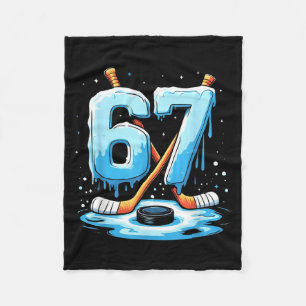 Cobertor De Velo 67 Hockey Sorvete Drip Gíria Gen Alpha Meninos Hom