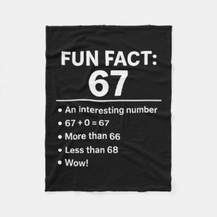 Cobertor De Velo 67 Meme Fato Divertido - Six Seven Geração Alpha Z