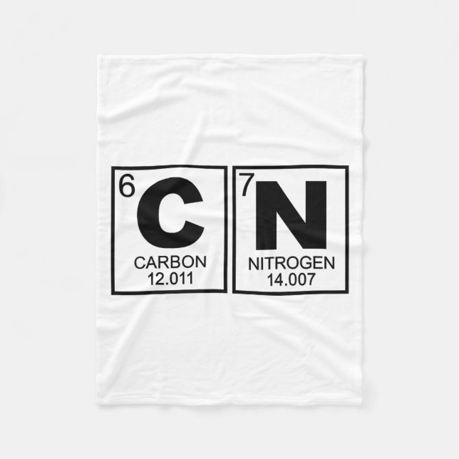 Cobertor De Velo 67 Meme Funny Science Teacher Periodic Table Retro (Frente)