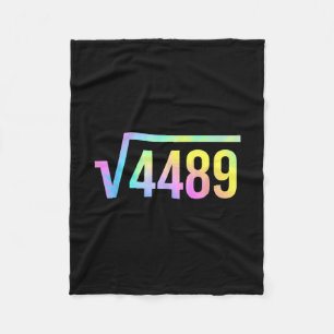 Cobertor De Velo 67 Meme Gíria Tie Dye Engraçado Raiz Quadrada 4489