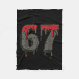 Cobertor De Velo 67 Meme Halloween Assombrado Sinistro - Six Seven 