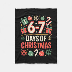 Cobertor De Velo 67 Meme Natal Férias Engraçado Seis Sete Geração A