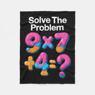 Cobertor De Velo 67 Meme Professor de Matemática Sorvete Drip 6 7 B