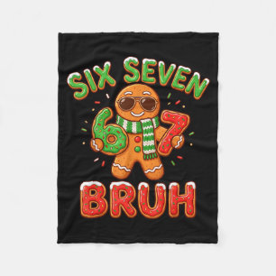 Cobertor De Velo 67 Natal 6 7 Meme Homem de Biscoito de Natal Pijam